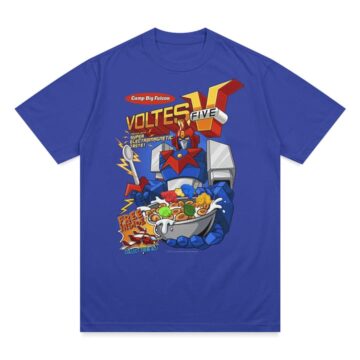 Camp Big Falcon: Voltes V Shirts - CEREAL (Royal Blue)