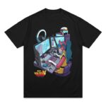 Camp Big Falcon: Voltes V Shirts - JAMIE (Black)