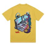 Camp Big Falcon: Voltes V Shirts - JAMIE (Yellow)