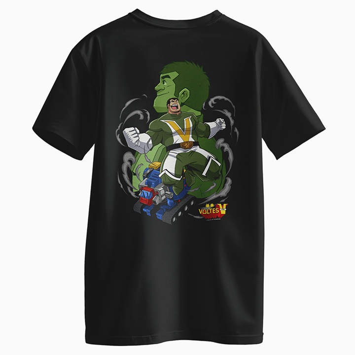 VOLTES V Big Bert Armstrong Collage Shirt